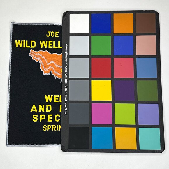 VTG Joe Bowden's Wild Well Control Inc. Spring Texas Large Back Patch 10"x10" - Picture 8 of 8